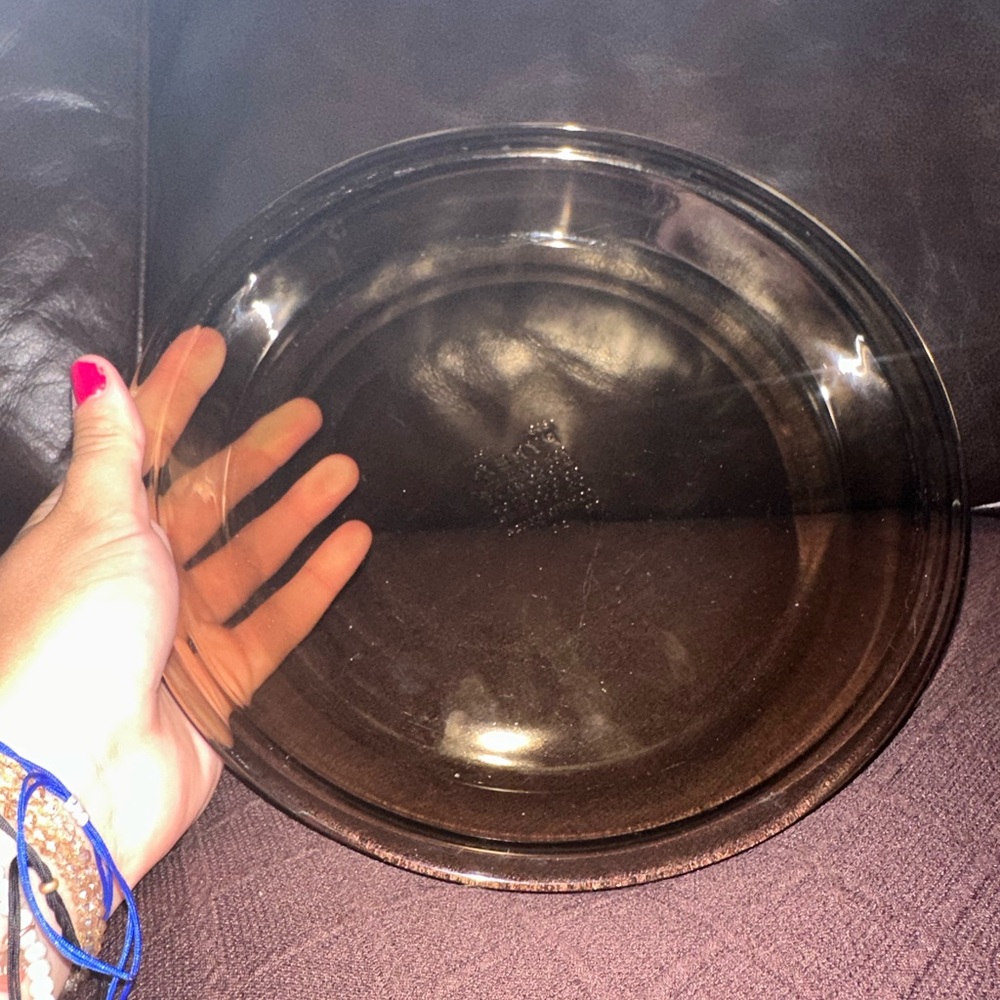 Pyrex pie pan